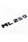 Шильдик надпись багажника ML250 Mercedes-Benz Мерседес МЛ250 Черный