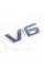 Шильдик надпись багажника V6 Mercedes-Benz Мерседес В6 Хромированый