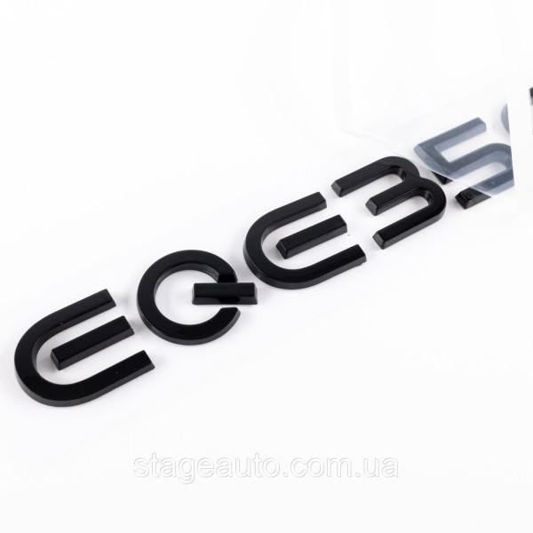 Шильдик надпись багажника EQE350+ Mercedes-Benz Мерседес Черный