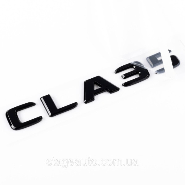 Шильдик надпись багажника CLA35 Mercedes-Benz Мерседес ЦЛА35 Черный