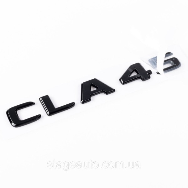 Шильдик надпись багажника CLA45 Mercedes-Benz Мерседес ЦЛА45 Черный