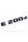 Шильдик надпись багажника E200d Mercedes-Benz Мерседес Е200д Черный