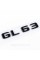 Шильдик надпись багажника GL63 Mercedes-Benz Мерседес ГЛ63 Черный