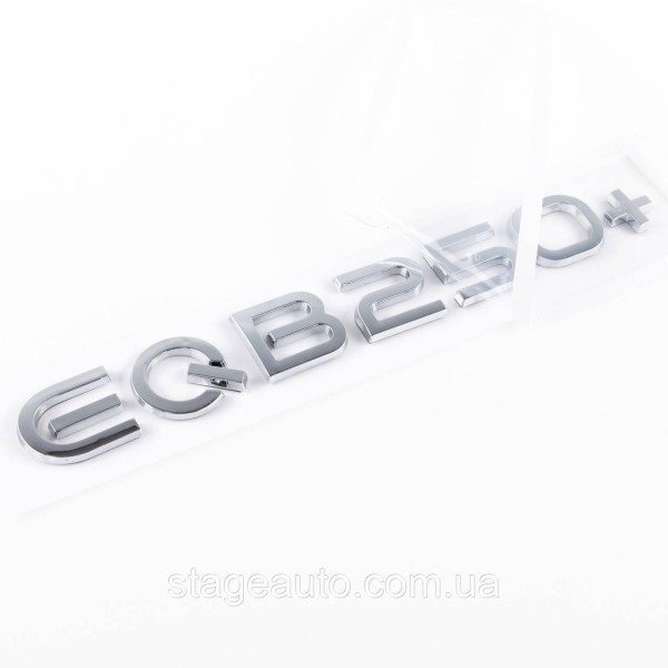 Nameplate trunk inscription EQB250+ Mercedes-Benz Mercedes Chrome