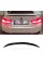 Спойлер багажника BMW 4 F32 2012-2020 стиль М Perfomance (ABS пластик) БМВ Ф32 черный глянец