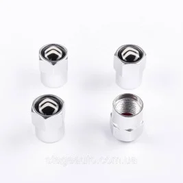 Protective caps on valve nipples Citroen Citroen 4 pcs Chrome