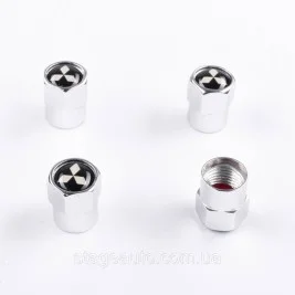 Protective caps for valve nipples Mitsubishi Mitsubishi 4 pcs Chrome