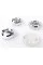 Caps plugs for alloy wheels NISSAN Nissan 54 mm Silver C7042K54