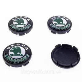 Caps plugs for alloy wheels Skoda Skoda 56 mm Classic 1J0 601 171 set