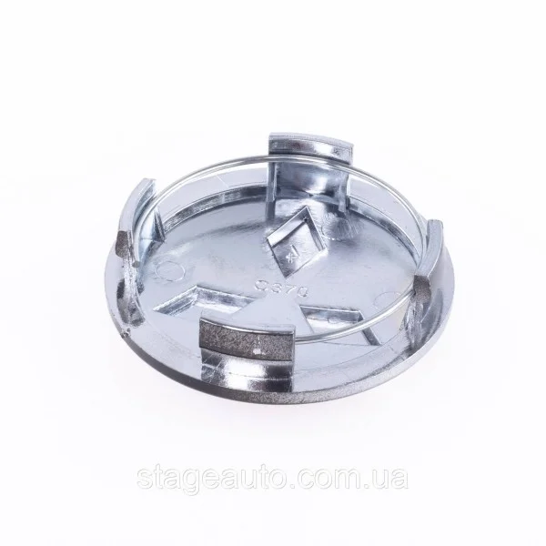 Caps plugs for alloy wheels MITSUBISHI Mitsubishi 60 mm Black, chrome