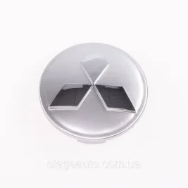 Caps plugs for alloy wheels MITSUBISHI Mitsubishi 60 mm Silver