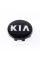 Caps plugs for alloy wheels KIA (KIA) 58 mm Logo Chrome Black C5314K58