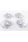Caps plugs for alloy wheels Mercedes-Benz Mercedes 75 mm OLD Silver Matt
