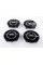Caps for alloy wheels OPEL Opel, 64 mm Black (O9 09 127 953 GD)