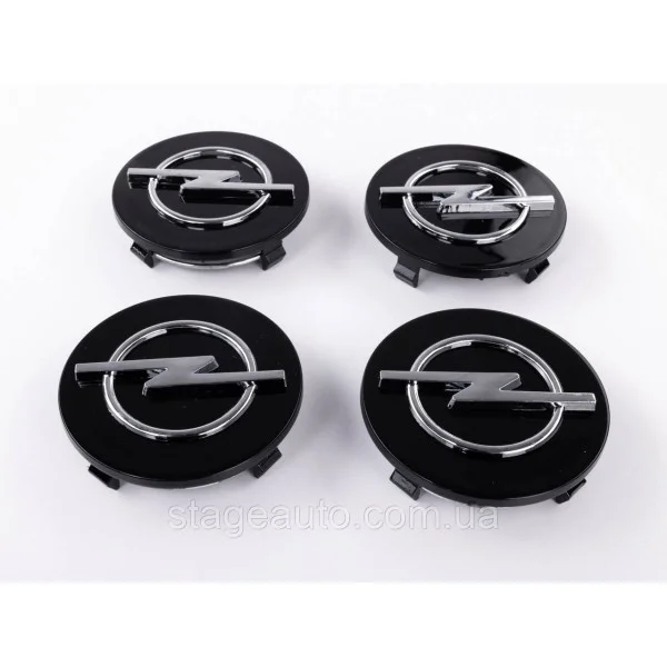 Caps for alloy wheels OPEL Opel, 64 mm Black (O9 09 127 953 GD)