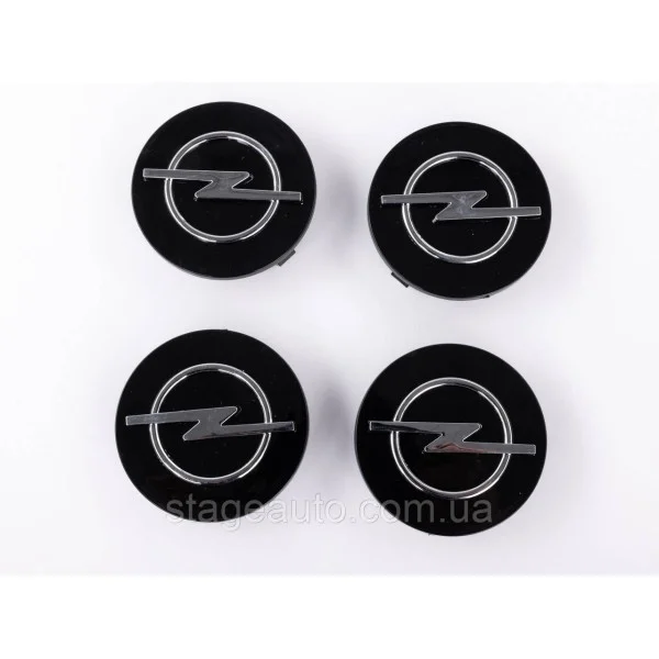 Caps for alloy wheels OPEL Opel, 64 mm Black (O9 09 127 953 GD)