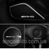 3D-sticker aluminum AMG AMG on the steering wheel, audio speakers