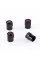 Protective caps for valve nipples Mitsubishi Mitsubishi 4 pcs Black