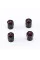 Protective caps for valve nipples Mitsubishi Mitsubishi 4 pcs Black