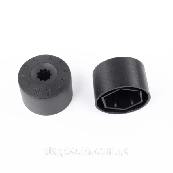 Колпачки на колесные болты Гайки Volkswagen 17мм 1K0 601173 9B9