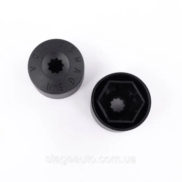 Колпачки на колесные болты Гайки Volkswagen 17мм 1K0 601173 9B9