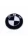 Эмблема БМВ BMW 82 мм черно белая значок бмв E39 E53 E60 E46 E34 E90 E70 F30 F15 F10 G30 Значек капот багажник