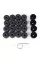 Bolt caps 17mm, VAG. Set 16+4pcs, nut caps