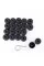 Bolt caps 17mm, VAG. Set 16+4pcs, nut caps
