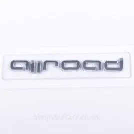Шильдік емблема на багажник allroad для Audi, алроад для Ауді хром