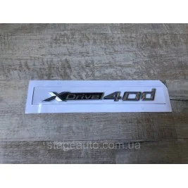 Шильдік Емблема Напис BMW BMW, XDrive 40d, X1, X2, X3, X4, X5, X6, Xdrive, 40d