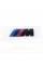 Metal emblem (logo) M Power BMW (BMW) nameplate on the trunk Black 7.3 x 2.7 cm