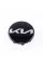 Caps plugs for alloy wheels KIA (KIA) 58 mm Logo Chrome Black C5314K58