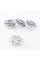 Caps plugs for alloy wheels OPEL Opel, 58 mm Silver 90374336