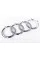 Front emblem AUDI (Audi) 285mm A4 (B9) A6 (C7) A7 (C7) A8 (D4) Q3 (8U/F3) Q5 (8R/FY) Q7 (4L) - Chrome