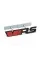 VRS emblem for Skoda radiator grille black + red