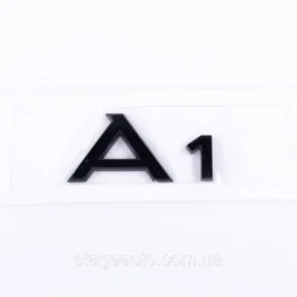 A1 Audi Black Emblem Sticker for Trunk Lid