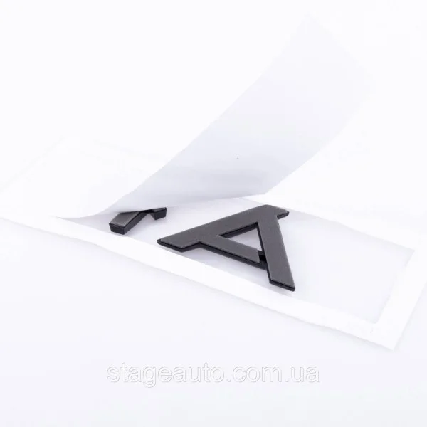 A1 Audi Black Emblem Sticker for Trunk Lid
