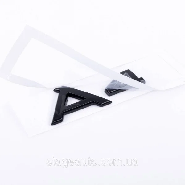 A4 Audi Black Emblem Sticker for Trunk Lid