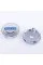 Caps plugs for alloy wheels Volvo Volvo 60 mm Gray Chrome