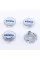 Caps plugs for alloy wheels Volvo Volvo 60 mm Gray Chrome