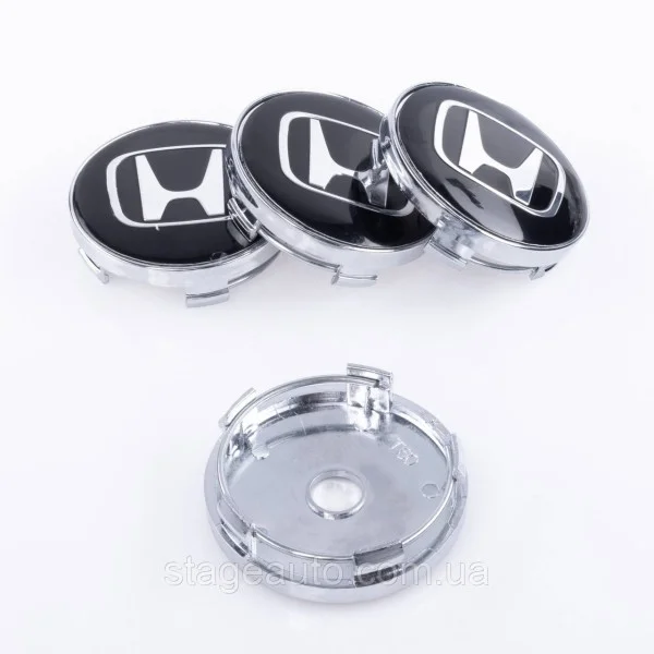 Caps plugs for alloy wheels Honda Honda 60 mm Black