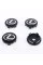 Caps plugs for alloy wheels Lexus Lexus 60 mm Black