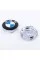 Caps plugs for alloy wheels BMW 60 mm white blue