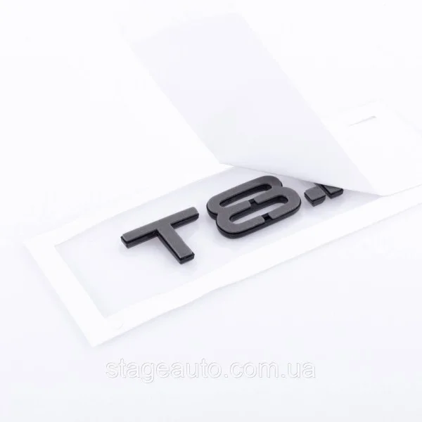 Шильдик на багажник, надпись на багажник Audi, Audi 1.8T, A3, A4, A5, A6, A7, A8, Q3, Q5, Q7, 1.8T