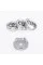 Caps plugs for alloy wheels Toyota Toyota 60 mm Gray Chrome