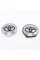 Caps plugs for alloy wheels Toyota Toyota 60 mm Gray Chrome