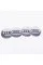 Audi Wheel Caps Stickers 56mm Chrome 4 pcs