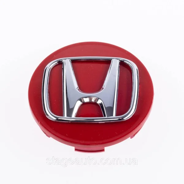 Колпачки Заглушки На Литые Диски Хона 58мм, Honda, 2602000010 Красные
