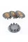 Caps plugs for alloy wheels PORSCHE Porsche 76 mm Gray 5601149