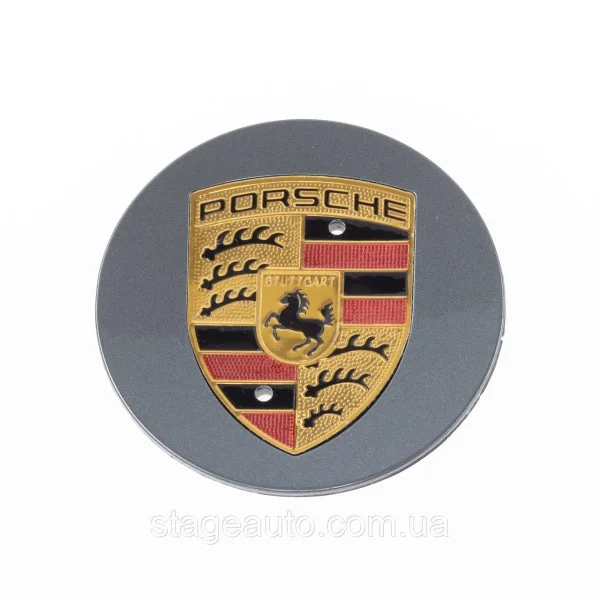 Caps plugs for alloy wheels PORSCHE Porsche 76 mm Gray 5601149